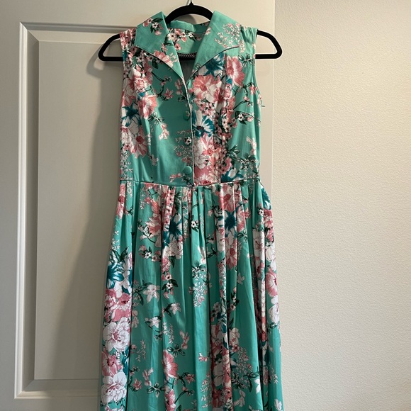 Voodoo Vixen Size Small Floral dress - Picture 3 of 14